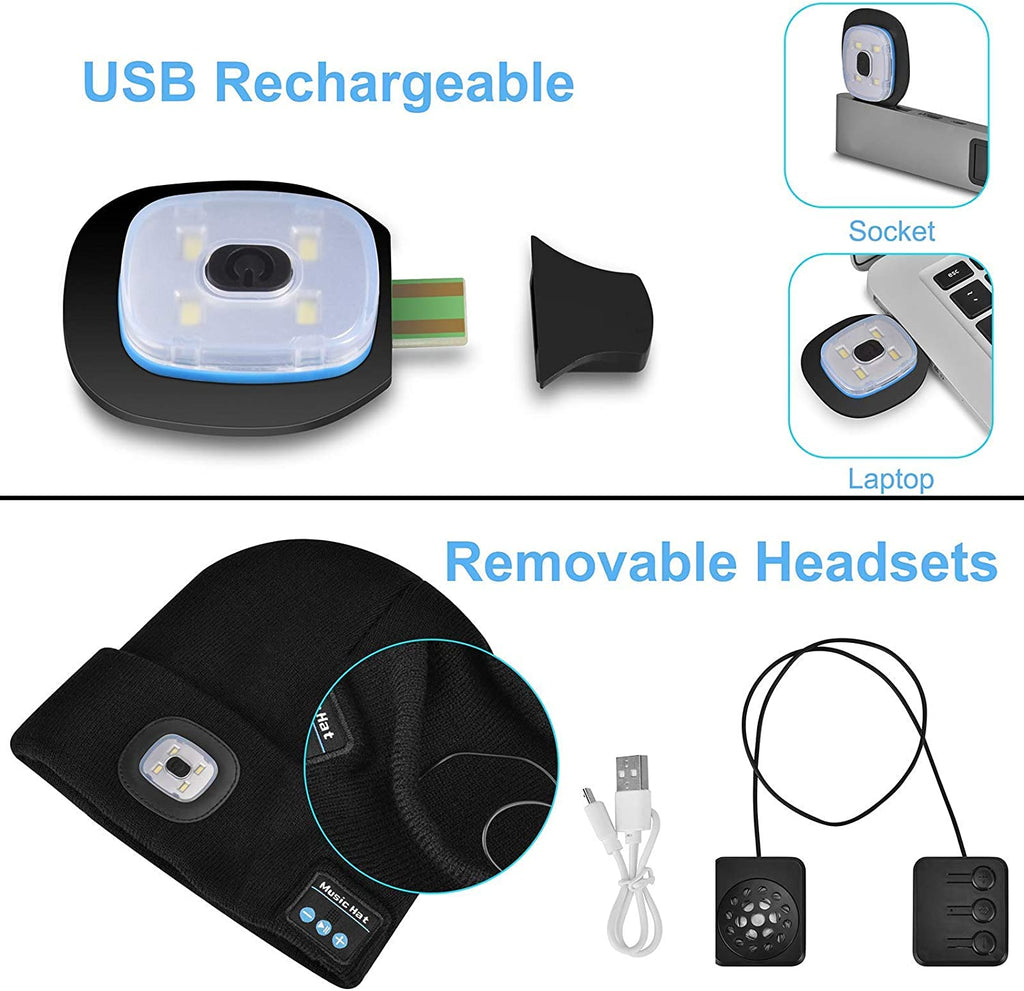Bluetooth-Mützen-Kopfhörer