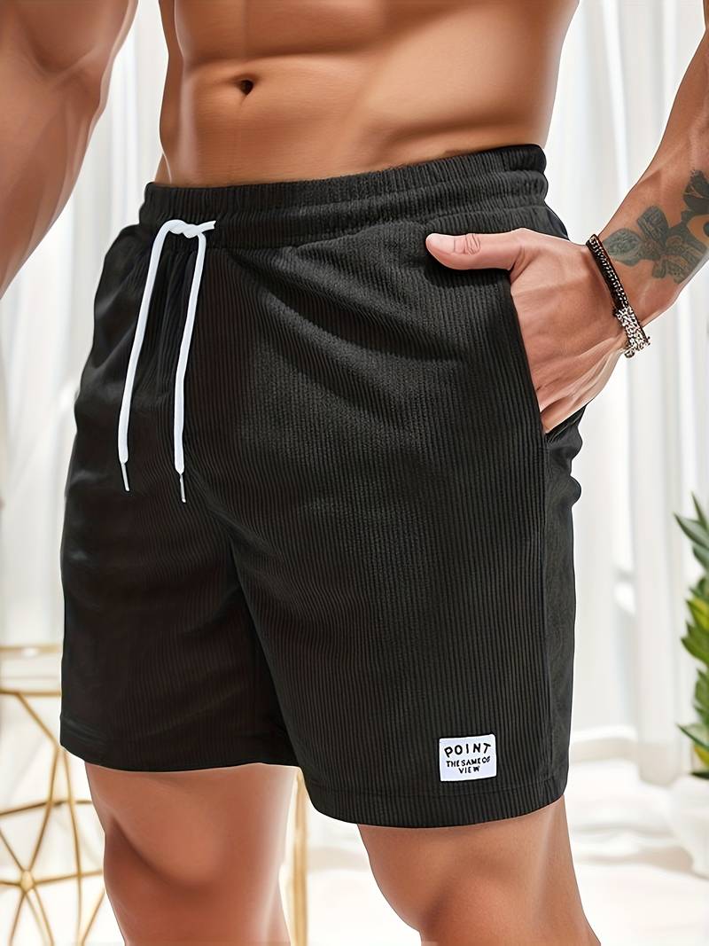 EB | Lässige Cord-Herrenshorts mit Kordelzug