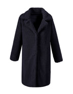 Damen Kuscheliger Teddy-Mantel EB