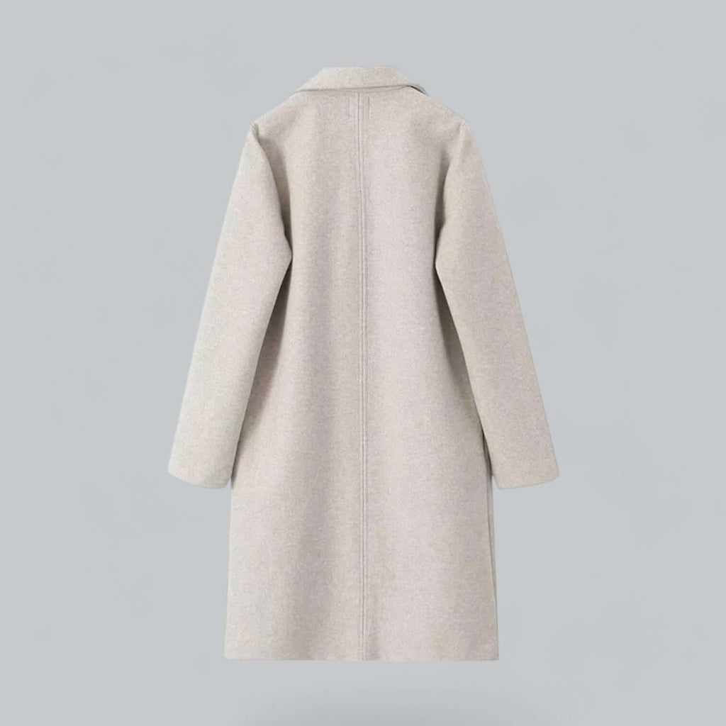 EB | Frauen Eleganter Offener Front-Trenchcoat