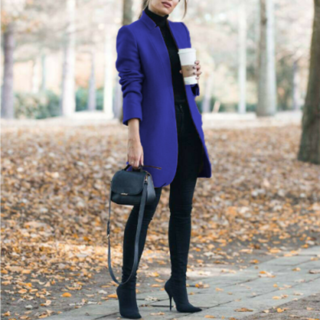 EB | Damen Stehkragen Mantel - Winter