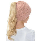 Knit Ponytail Beanie