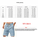 EB | Kurze Hose aus schwerem gewaschenem Baumwolldenim