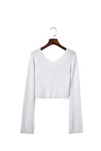 Damen Crop-Top und Bleistiftrock Outfit EB