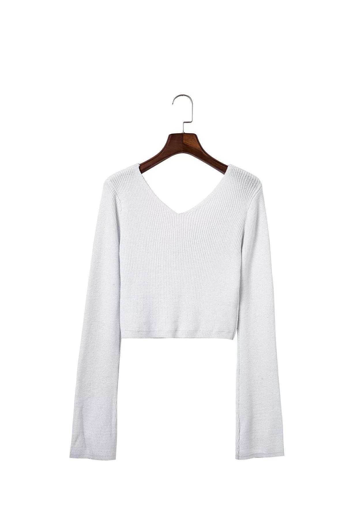Damen Crop-Top und Bleistiftrock Outfit EB