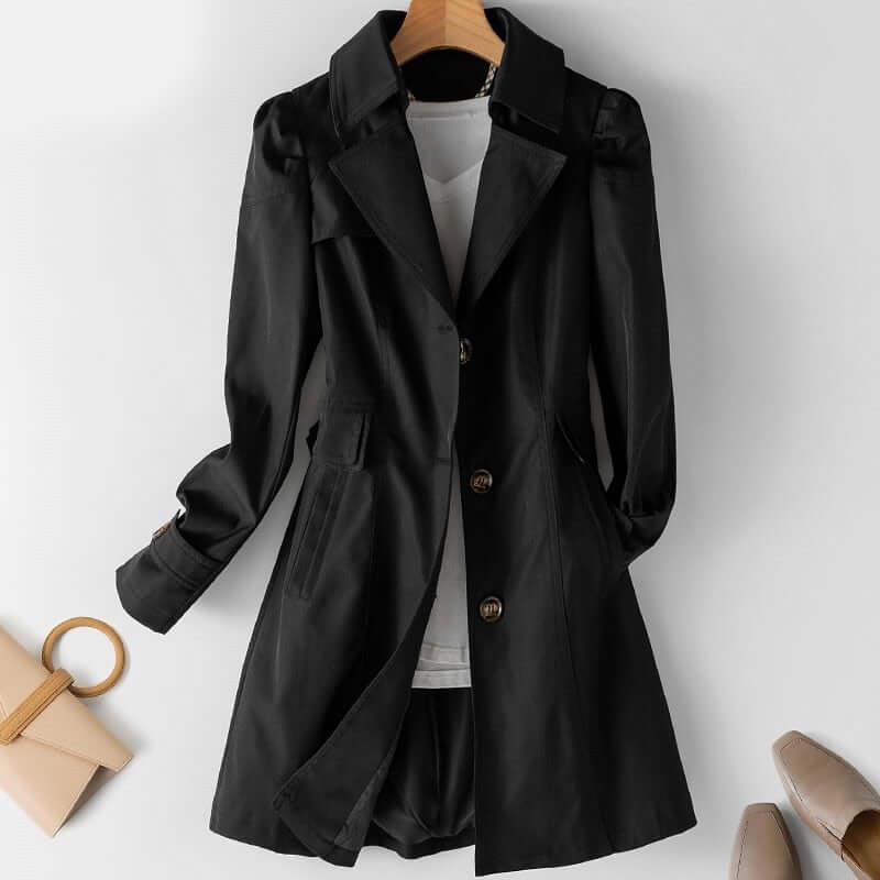 EB | Damen Einreiher-Trenchcoat