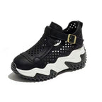 Atmungsaktive Sommer-Schuhe für Damen mit dicken Sohlen EB EB