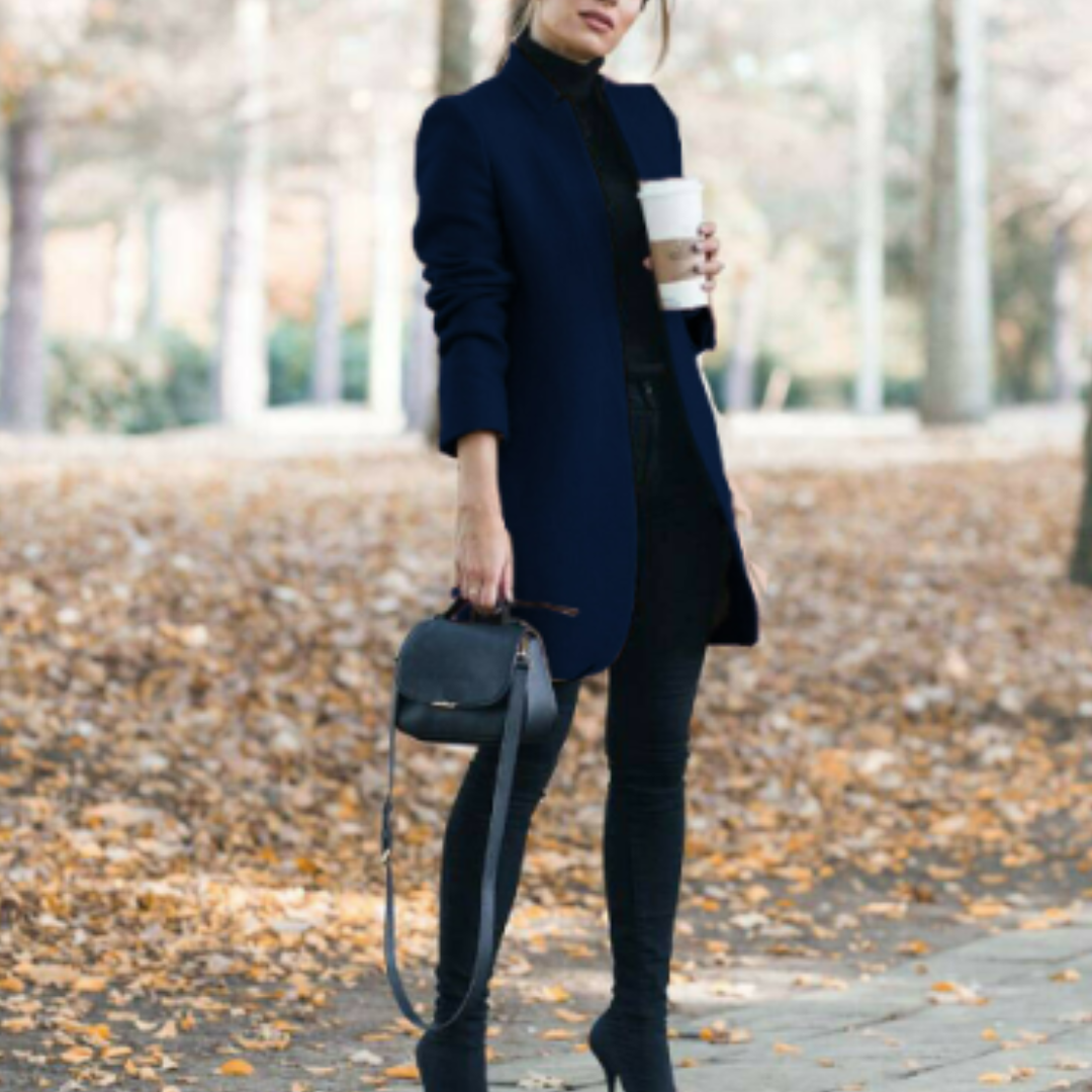 EB | Damen Stehkragen Mantel - Winter