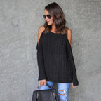 Damen Übergröße Strickpullover EB