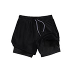 EB | Atmungsaktive Doppel-Shorts für Männer