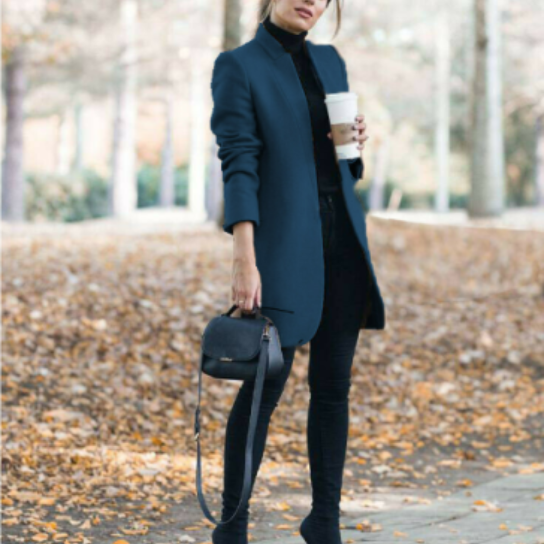 EB | Damen Stehkragen Mantel - Winter