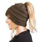Knit Ponytail Beanie