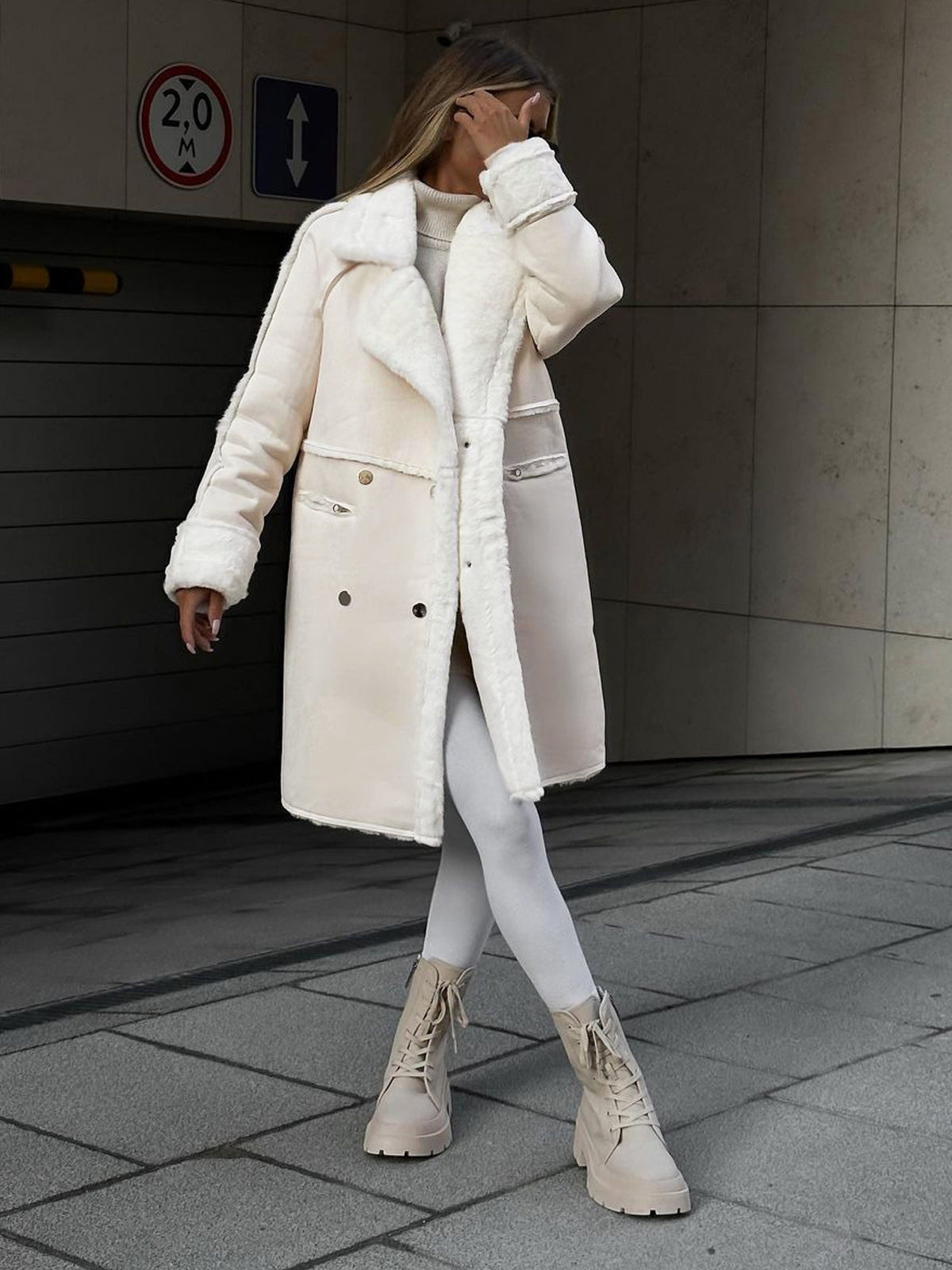 EB | Damen Teddy Mantel Winter