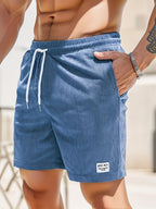 EB | Lässige Cord-Herrenshorts mit Kordelzug