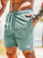 Lässige Cord-Shorts für Herren mit Kordelzug