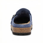 Clogs - Damen Retro Wildleder Slip-On Mule EB