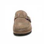 Clogs - Damen Retro Wildleder Slip-On Mule EB