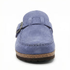 Clogs - Damen Retro Wildleder Slip-On Mule EB