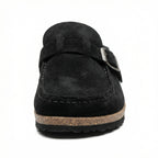 Clogs - Damen Retro Wildleder Slip-On Mule EB