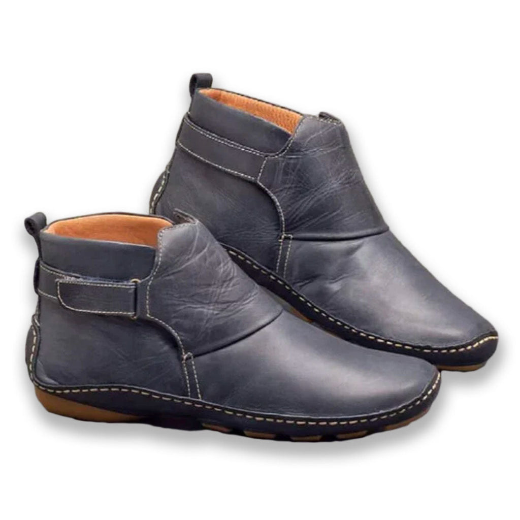 Imitatleder Damen Stiefeletten EB