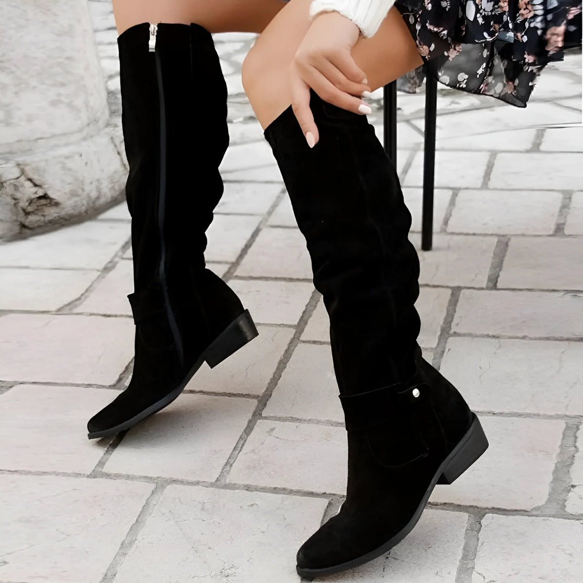Damen Stiefeletten mit vielseitigem Design EB