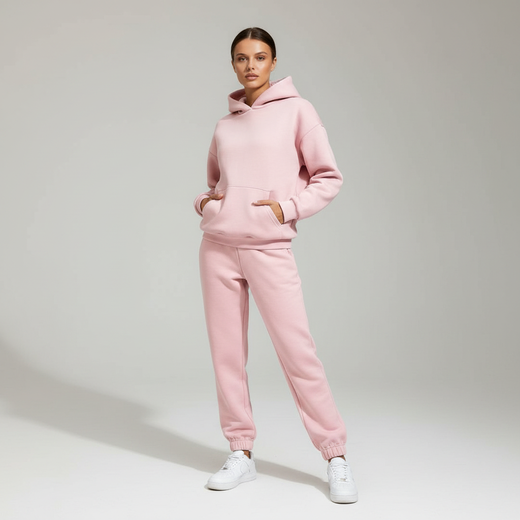 Weiches Warmes Freizeit Jogging Set