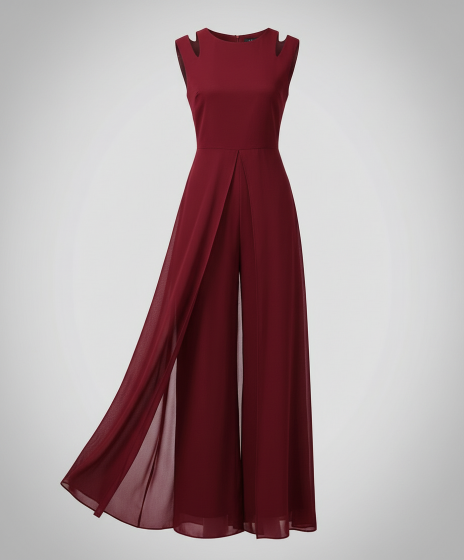 Ärmelloser Damen-Jumpsuit