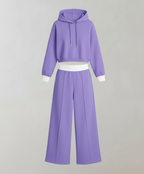 Zweifarbiges Damen Lounge Set | EB