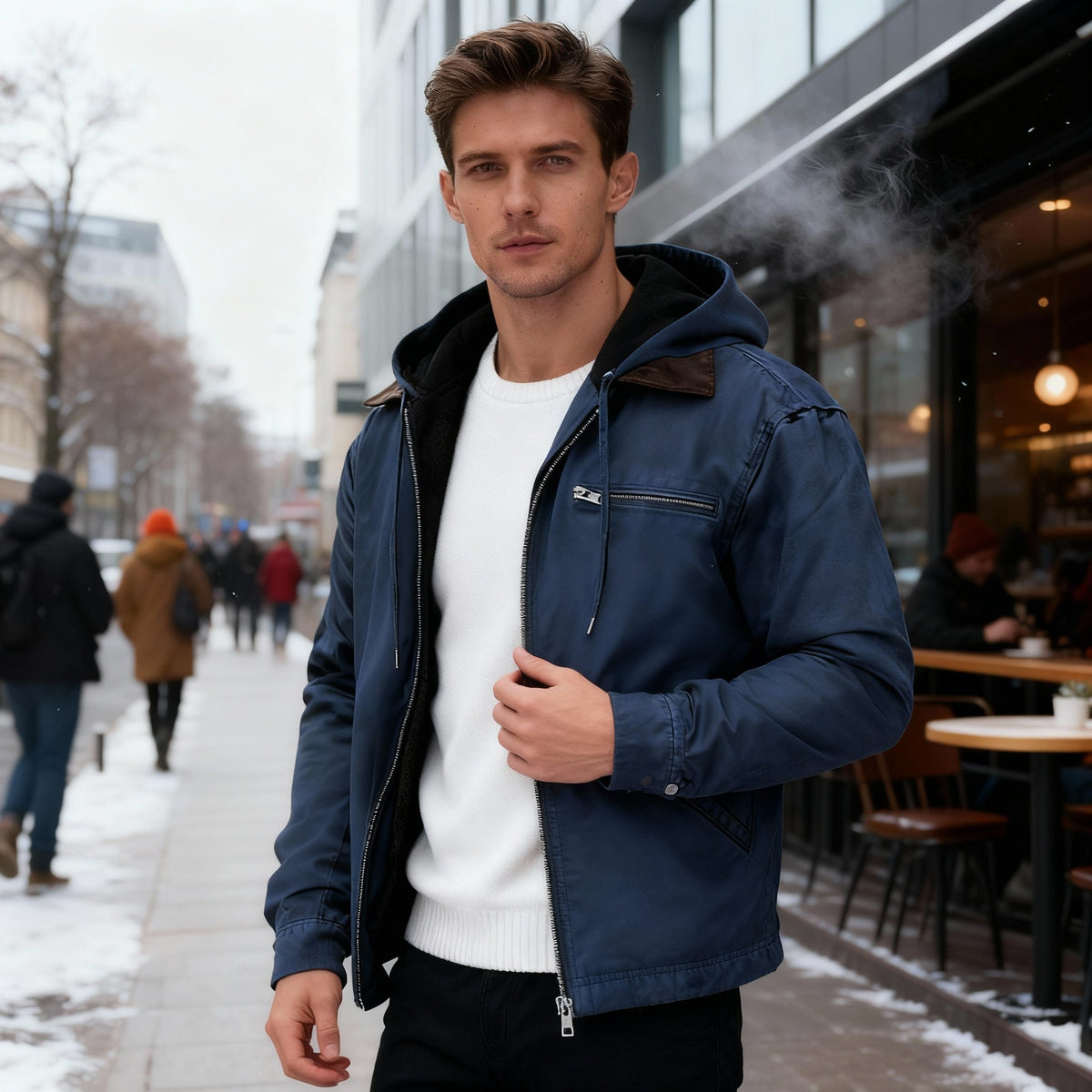 Gefütterter Funktionskomfort Parka