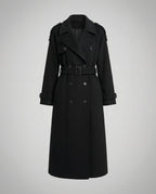 Bequemer Oversized Wollmantel Damen | EB