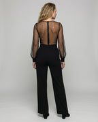 Lässiger Einfarbiger Overall Damen | EB