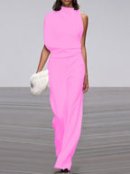 Rosa jumpsuit für damen