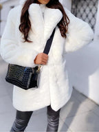 EB | Damen-Teddy-Mantel - Moderne