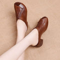 Elegante pantoffeln mit blockabsatz EB