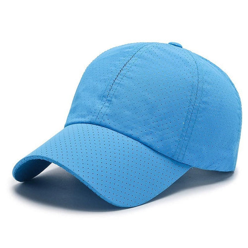 Atmungsaktive Damen-Sportkappe mit Lochmuster
