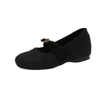 Damen Bequeme Filzschuhe mit dekorativer Schleife EB