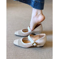 Damen Ballerinas mit stilvollem Riemchen und luftiger Schnüroptik EB