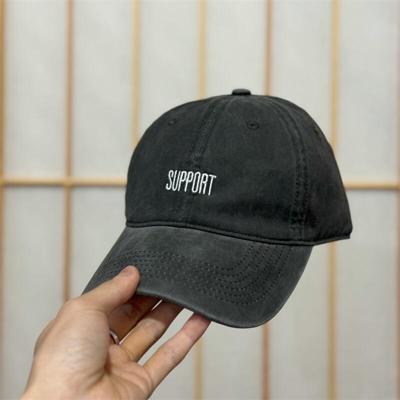 Herren-Baseballcap mit „SUPPORT“-Stickerei