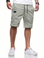 Bequeme Sport-Shorts für Herren mit Taschen und elastischem Bund