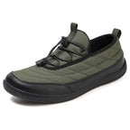Damen Bequeme Slip-On Freizeitschuhe mit dämpfendem Fußbett und atmungsaktivem Obermaterial EB