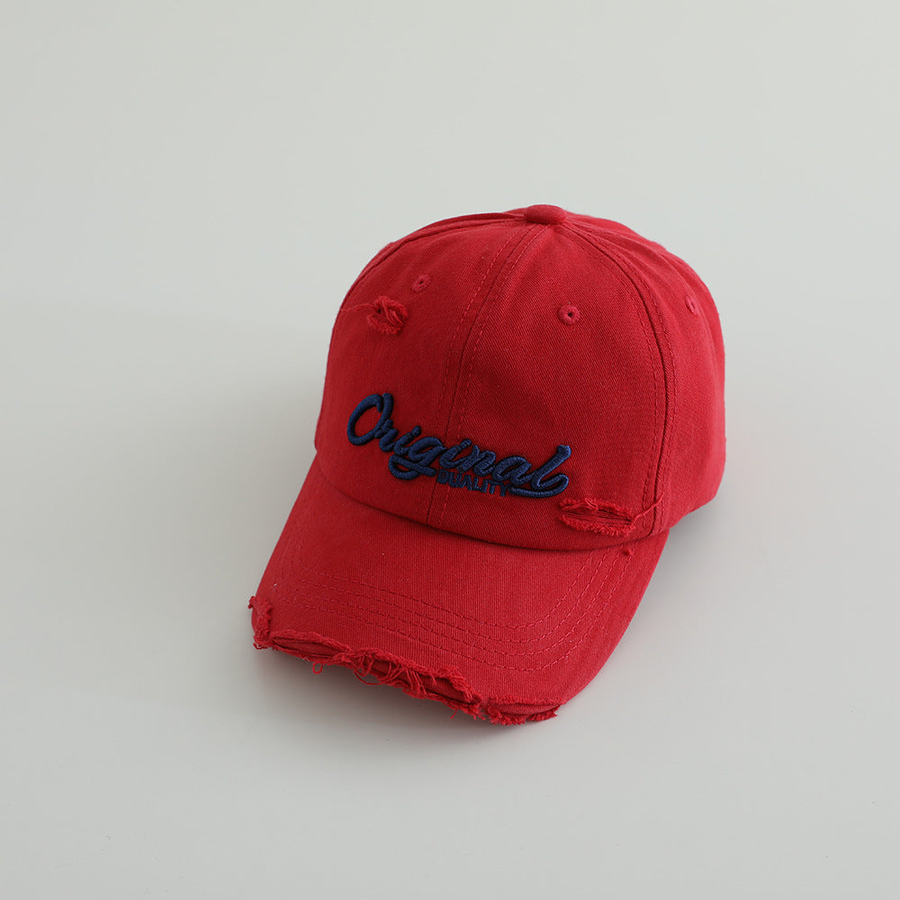 Herren-Baseballcap im Distressed-Look