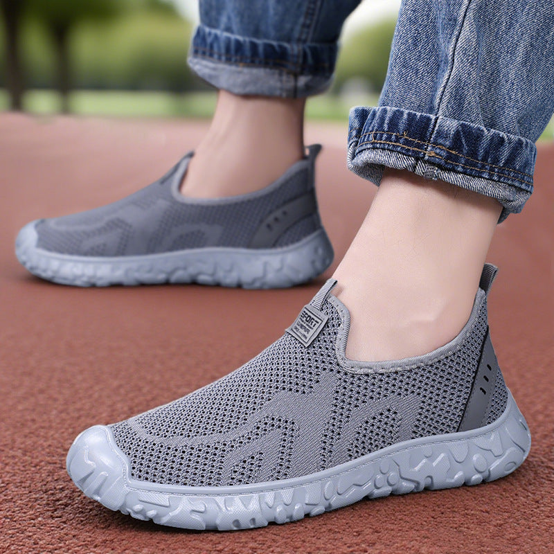 Damen Atmungsaktive Sportschuhe mit rutschfester Laufsohle und flexibler Struktur EB