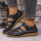 Damen Bequeme Clogs mit verstellbarem Riemendesign und rutschfester Sohle EB