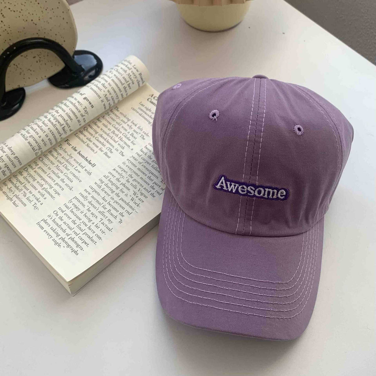 Men's Casual Embroidered Cap