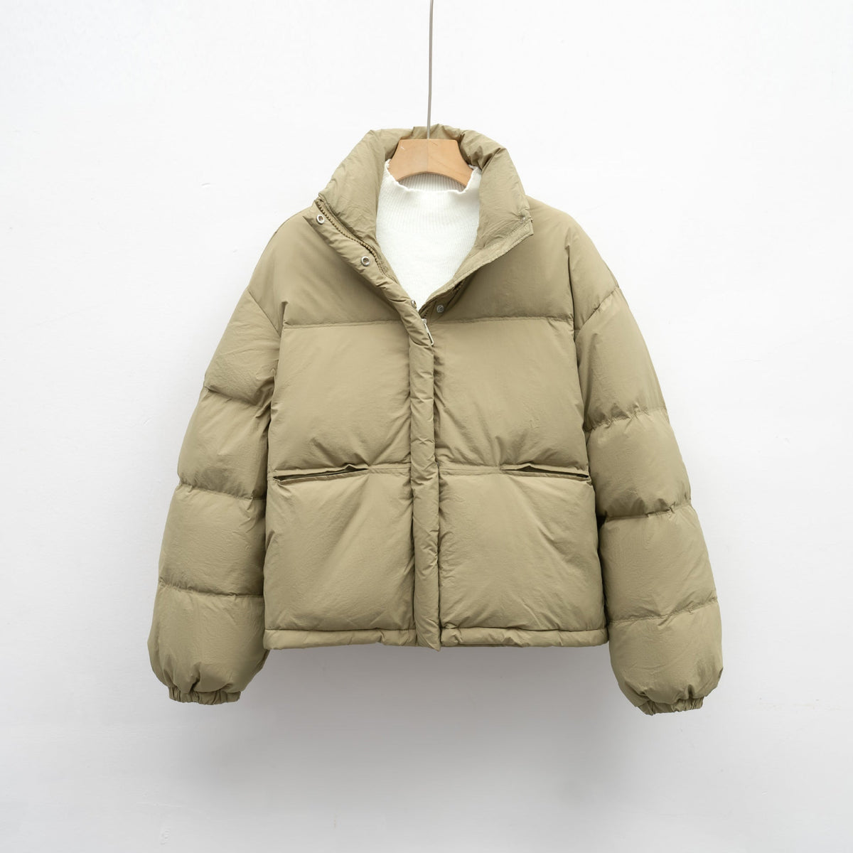 Damen Kompakte Winterjacke mit voluminösem Schnitt EB