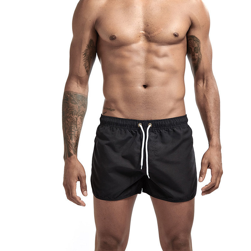 Herren Badeshorts mit schnell trocknendem Material und elastischem Bund EB