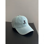Verstellbare Denim-Kappe für Herren