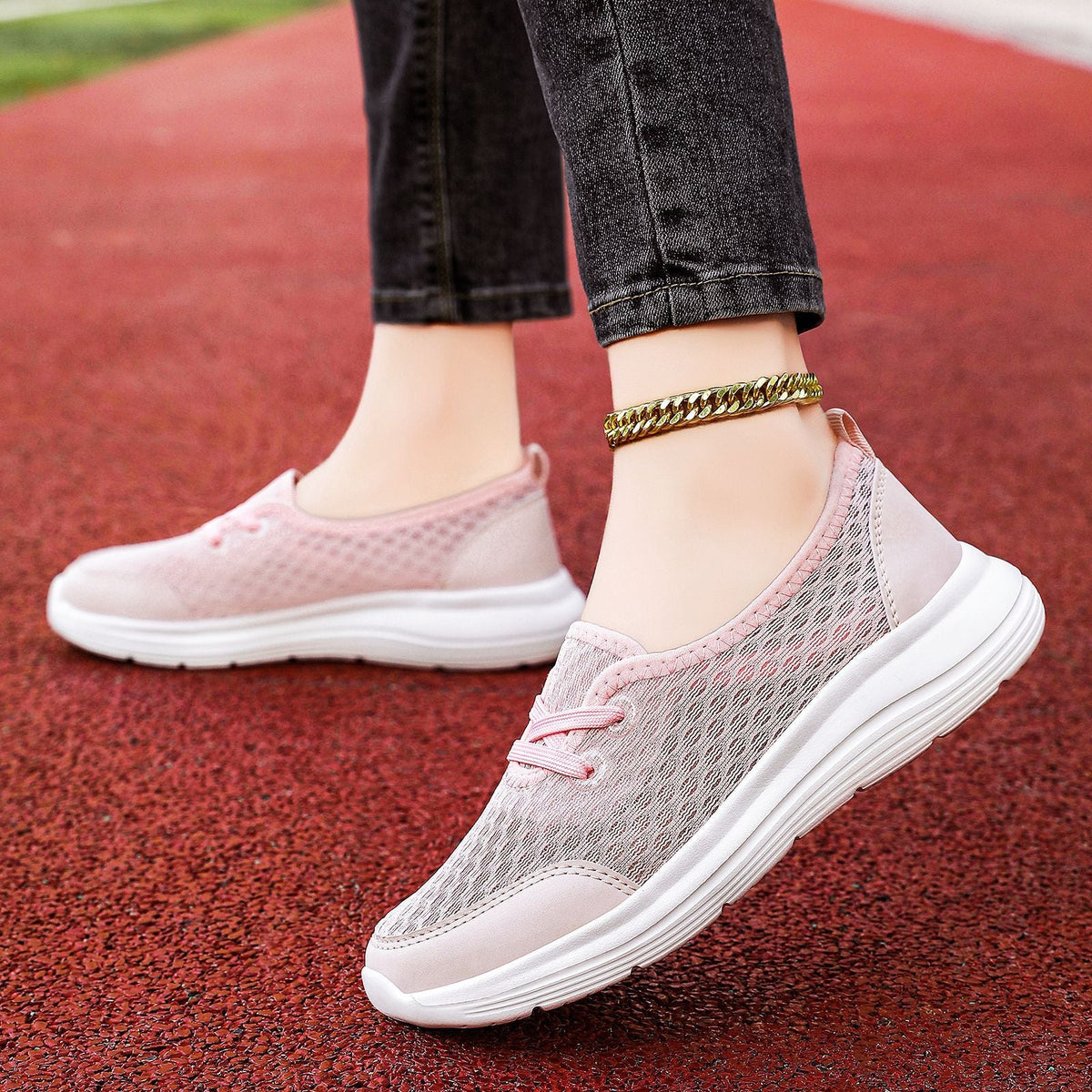 Damen Atmungsaktive Freizeitschuhe mit flexibler Sohle EB