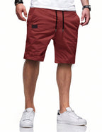 Bequeme Sport-Shorts für Herren mit Taschen und elastischem Bund