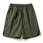 Herren sportliche Shorts mit elastischem Bund und verstellbarem Zugband EB